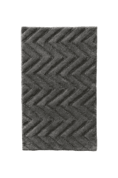 Jotex Arild Badteppich, nachhaltige Baumwolle - Grau, 50X80 cm Grau 50X80