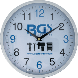 BGS CLOCK | BGS Wanduhr | geräuscharm | ohne Tickgeräusche