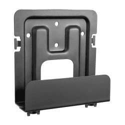 AISENS - MPC02-155 - Universal-Wandhalterung für Mini-PC, Router, Schwarz