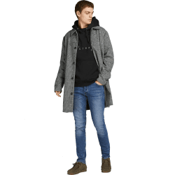 JACK & JONES Male Slim Fit Jeans JJIGLENN JJORIGINAL CB 814 NOOS Slim Fit Jeans 32W / 32L Blue Denim