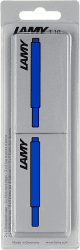 Lamy T10 Tintenpatrone 2er Set - Großraumpatronen in der Farbe blau Patronenfüllhaltermodelle - Im Blister 10 Stück Blau 10 Stück SET_Tintenpatrone