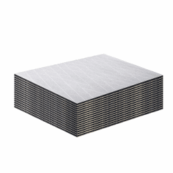 AggSound 10mm 2,23m² verdickter Schallschutz für Autos mit Aluminiumfolienband, Aluminiumfolie, Schaumstoff– Hitzeschild-Isolierung, Dämpfungsmatte 10mm 2,23㎡ Aluminium