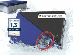 Planenfux® Lona Piscina Invierno Rectangular 3x2 | Cobertor Piscina Invierno 2-en-1 de Material PE de 200g/m² | UV-Resistente Cubierta Piscina Rectangular | Lonas Para Piscinas Verano | 3.6x2.6m Cubre 280-320 x 180-220 cm (360 x 260 cm)