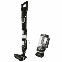 HOOVER HFX Akku Staubsauger mit Tierhaar-Düse & LED, bis 120 m² saugen I Staubsauger kabellos mit CORNER GENIE™ zum Reinigen von Ecken & Kanten I mit ANTI-TWIST gegen verhedderte Haare [HFX10P] Pet 1 Akku