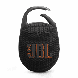 JBL Clip 5 in Schwarz – Tragbare Bluetooth-Lautsprecher-Box mit JBL Pro Sound, tiefem Bass und Playtime-Boost-Funktion – Wasserfest und staubfest – 12 h Laufzeit Black