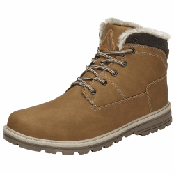 Mishansha Winterschuhe Herren Damen Gefüttert Warme Winterstiefel Unisex Wasserdicht Stiefeletten 41 EU Gelb