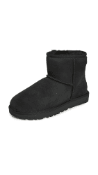 UGG Damen Classic Mini Ii Mode-Stiefel 39 EU Schwarz Blk