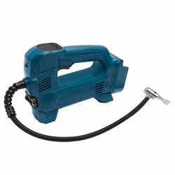 QUPERR Akku-Kompressor für Makita 18V Akku, 10.34bar Elektrische Akku Luftkompressor/Akku Luftpumpe/Reifenfüllmaschine/Kabellos Luftpumpe/Autopumpe/Fahrradpumpe, LED Lampe (Akku Nicht enthält)