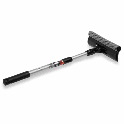 HEYNER® Auto Scheibenreiniger Fensterabzieher Windschutzscheiben Abzieher L20 50-80cm Alu-Teleskop + Schwamm + klappbar