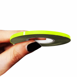 4R Quattroerre.it 10460 Trim Stripes Klebestreifen für Autos, Fluogelb, 3 mm x 10 mt