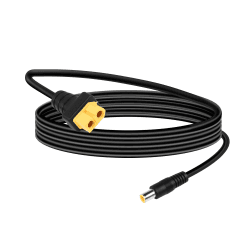 QIANRENON 8mm auf XT60 Lithium Batterie Aufladen Kabel 14AWG DC7909 Stecker auf XT60 Weiblich Sonnenkollektor Anschlusskabel,7,9mm*0,9mm 12V-24V,für Lithium Akkupack,Tragbarer Solargenerator,1,5m