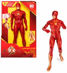 DC Comics - The Flash Speed Force Action-Figur zum Kinofilm, 30 cm, mit 15+ Licht- und Geräuscheffekten, ab 3 Jahren Yellow