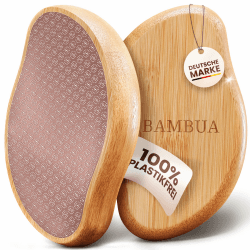 BAMBUA Hornhautentferner - [100% Anti-Hornhaut Effekt] Hornhaut Entfernen Fuß - Zur Fußpflege für schöne Füße - Effektiver Hornhauthobel - Professionelle Pediküre - Premium Hornhautfeile (Rosa)