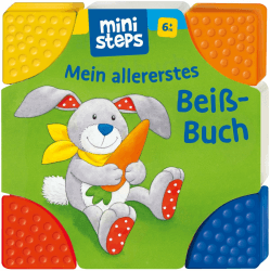 Mein allererstes Beißbuch: Baby-Buch ab 6 Monaten, Kinderbuch, Bilderbuch: Ab 6 Monaten (ministeps)