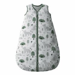 Yoofoss Baby Schlafsack Winter Baumwolle 2.5 TOG Warm Baby Winterschlafsack Herbst Weich Babyschlafsack Neugeborene im 0-6 Monaten Perfekte für Winter 0-6 Monate Waldfuchs