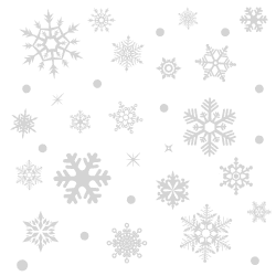 Schneeflocken Fensterbilder Weihnachten Fensterdeko 155 PCS - Nepfaivy Selbstklebende Statische Schneeflocken Weihnachtsfensterbilder, Wiederverwendbare Winter Schneeflocken Fenstersticker Deko B: Schneeflocken Fensterbilder für Weihnachten