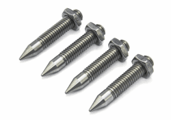 PrecisionGeek M6 Lebensmittelechter Edelstahl 304 - Spikes, Box Spikes und schraubenmutter