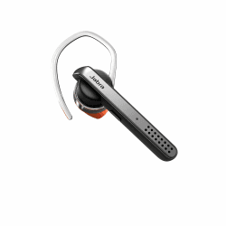 Jabra Talk 45 Mono In-Ear Headset – Kabellos Telefonieren, Podcasts und Musik hören oder das GPS abfragen – Silber Silver Talk 45