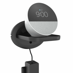 HomeMount Wandhalterung für Sonos One/Echo Spot Universal Bluetooth Lautsprecher Wandhalterung – Sicher und Stilvoll für intelligente Raumgestaltung (schwarz)