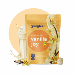 Veganes Proteinpulver Vanille - 1kg pflanzliches Eiweiß - 33 Portionen mit 22g Protein - OHNE Soja - Aus Erbsen-, Ackerbohnen- und Sonnenblumenprotein Pulver - 100% vegan & glutenfrei