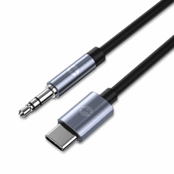 YHEMI Aux Kable, USB C auf 3.5mm Adapter for Car, Speaker, Headphones, Huawei Mate 40/30/20/10, P20/P30/P40, Oppo Find X/R17 PRO, Xiaomi, OnePlus usw., MA501-1