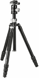 Bresser Fotostativ Dreibeinstativ BX-25 Pro mit Kugelkopf und Monopod Funktion mit bis zu 15 Kilogramm Traglast