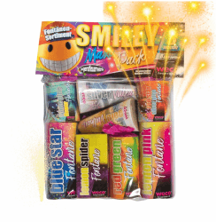 TK Gruppe Timo Klingler Happy Sparks® XXL Set 5 Teile Smiley Set - für Partys & Silvester für Jugendlichen & Kinder 2024 1x