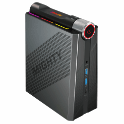 NiPoGi Mini PC Ιntel Core i7-12650H (bis zu 4,70GHz, 10C/16T), 32GB (16GB*2) DDR4 512GB M.2 NVME SSD Mini-Desktop-Computer, 4K UHD Triple Display, WiFi 6, BT 5.2, AD08 Mini Tower PC für Büro/Zuhause CPU i7-12650H/ 32GB DDR4 + 512GB ROM
