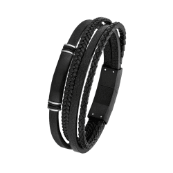 s.Oliver Armband Edelstahl Herren Armschmuck, Kommt in Schmuck Geschenk Box MODERN