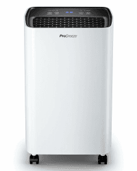 ProBreeze Luftentfeuchter 12L in 24h Entfeuchtungsleistung - Dehumidifier - Luftentfeuchter elektrisch mit 2L Wassertank, Wäschetrockner, automatischem Feuchtigkeitssensor, Timer - Gegen Schimmel