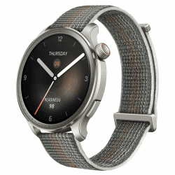 Amazfit Balance 46 mm Smart Watch, kontaktlose NFC-Zahlung, KI-Fitnesstrainer, 14 Tage Akkulaufzeit, Schlaf- und Gesundheitsüberwachung, GPS, 150 Sportmodi, Bluetooth-Anrufe für Android und iPhone Grey Balance