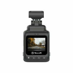 TELLUR Dash Patrol DC1-Autokamera, FullHD 1080P, G-Sensor erkennt Aufprall und startet die Aufnahme, Parküberwachungsfunktion, Schwarz