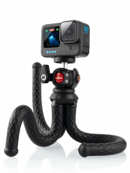 Lammcou Go Pro Stativ, Action Kamera Flexibel Octopus Gorrila Pod & Stativhalterung, Multistativ Kompatibel mit GoPro Hero Hero 13 12 11 10 9 Insta-360 X3 G3 Bendy Biegbar Tripod Video Vlogging