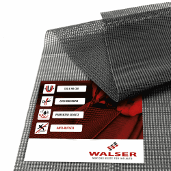 Walser Antirutsch-Matte Auto, universal verwendbare Anti-Rutschmatte, zuschneidbare Automatte, Schutzmatte Kofferraum Auto 120x90cm