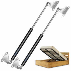 Arana 50cm 900N/90kg Gasdruckfeder 500MM Gasfeder Gasdruckdämpfer Hydraulisch Halterung Für Wohnmobilbett Camper Lkw Boot Wohnmobilfenster Schwer Kiste Deckel Abdeckung, 2 Stück 500mm 890N/91KG