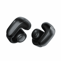 Bose Ultra Open Ear Earbuds mit OpenAudio-Technologie, Open Ear kabellose Earbuds, bis zu 48 Stunden Akkulaufzeit, Schwarz Black