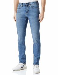 Amazon Essentials Herren Stretchjeans, athletische Passform 42W / 32L Helle Waschung