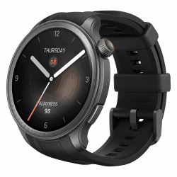 Amazfit Balance 46 mm Smart Watch, kontaktlose NFC-Zahlung, KI-Fitnesstrainer, 14 Tage Akkulaufzeit, Schlaf- und Gesundheitsüberwachung, GPS, 150 Sportmodi, Bluetooth-Anrufe für Android und iPhone Black Balance