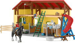Schleich 42485 Horse stable, 10.5 x 49 x 34.5 cm Single Standardverpackung