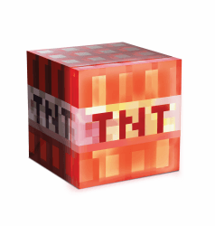Minikühlschrank - Minecraft TNT Cooler - leise - 6,7 L Fassungsvermögen - 220 V / 12 V - Kühlbox