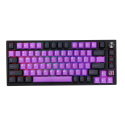 EPOMAKER TH80 SE Gasket 75% Mechanische Tastatur, NKRO Hot Swappable RGB Triple Mode Gaming Tastatur mit Poron/Eva Schaumstoff, Drehregler für E-Sport/Windows/Mac (Gateron Pro Yellow) Gateron Pro Yellow TH80 SE