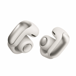 Bose Ultra Open Ear Earbuds mit OpenAudio-Technologie, Open Ear kabellose Earbuds, bis zu 48 Stunden Akkulaufzeit, Weiß White