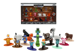 Jada Toys 253265008 Minecraft Multi Pack Nano Figures,ab 3 Jahren, Wave 8, Mehrfarbig