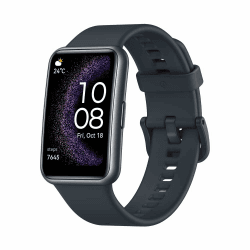 HUAWEI Watch FIT Special Edition, 1,64 Zoll HD-AMOLED-Display, Professionelles Gesundheitsmanagement, Integriertes GPS, Praktischer Assistent im Alltag, Starry Black Starry Black WATCH FIT SE