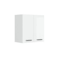 Vicco Hängeschrank R-Line, Weiß Hochglanz/Weiß, 60 cm Weiß Hochglanz Hängeschrank 60 cm