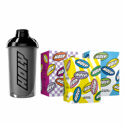 Holy Energy HOLY Starter Set Deluxe -, HOLY Iced Tea® & HOLY Hydration® | 42 Portionen in 21 fruchtigen Geschmacksrichtungen | Vegan, zuckerfrei mit 100% natürlichen Fruchtaromen