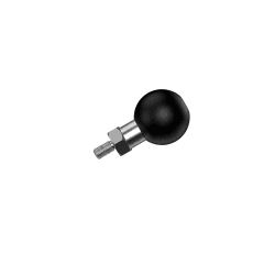1-Zoll Ball Mount Ball Adapters Motorrad ATV Rückspiegel Schraube Kugelkopf M6x1mm Kompatibel mit RAM Mount (SZ-M6*1) Black-medium-M6*1