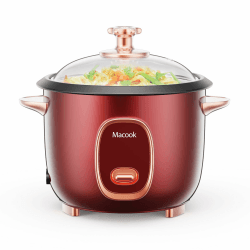 Reiskocher und Dampfgarer, (1 Liter, 8 Tassen gekocht) für 4-5 Personen, Multifunktional Antihaft-Pfanne Rice Cooker, Mini Reisender Reiskocher, Reiskocher Klein CFXB20-4H, 400 Watt