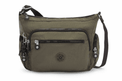 Kipling GABBIE S Kleine Umhängetasche Green Moss