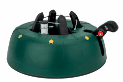 Star-Max Modell 2018 Christbaumständer by F-H-S, Model Start 2, für Baumhöhe bis 2,5 m, Weihnachtsbaumständer mit Fuhebelfunktion und Einseiltechnik, 2,5 Liter Wassertank, 2.5 liters, Grün, 2,5 L 2,50 m Single